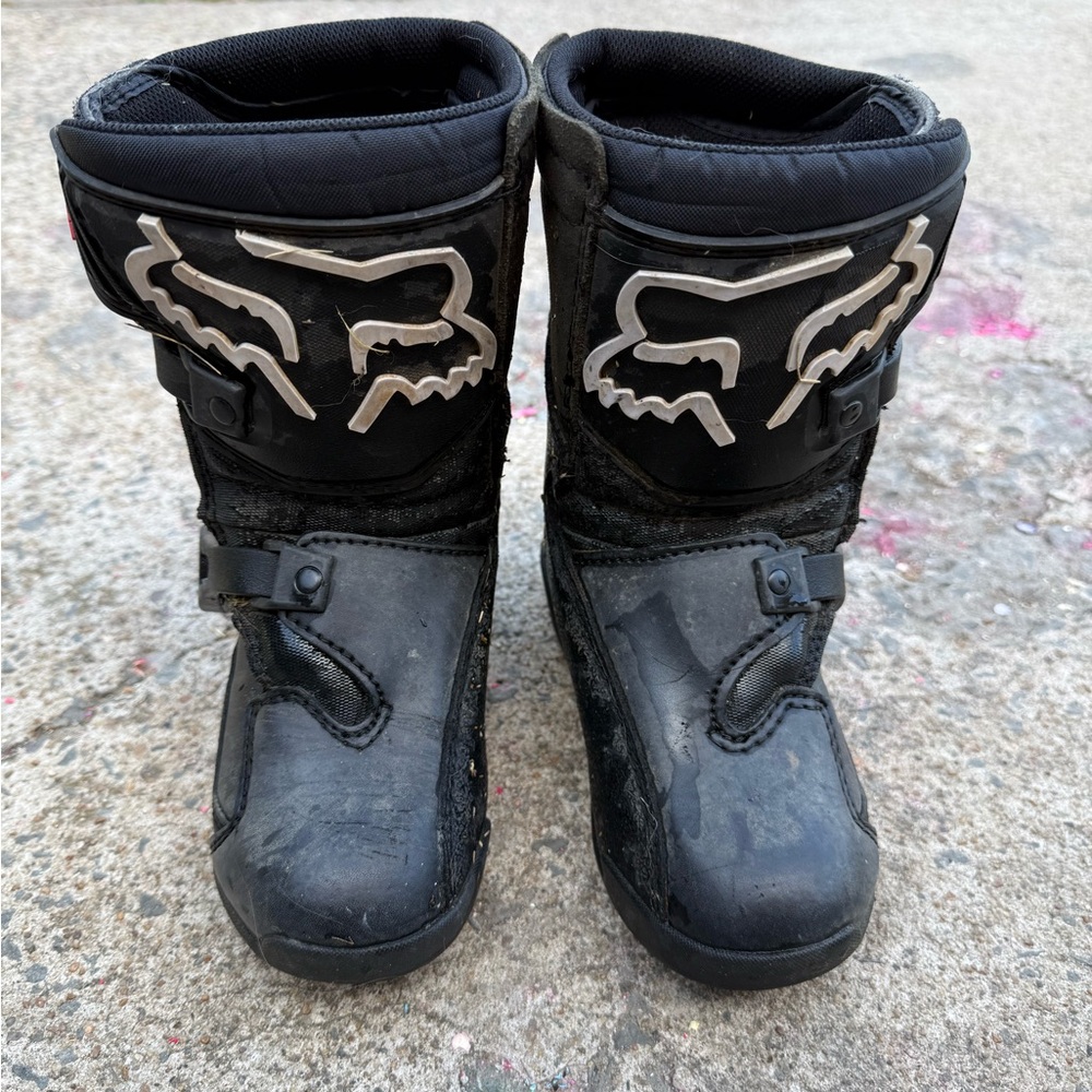 Kids Fox Racing Comp Motocross Dirt Bike Boots - Size K13